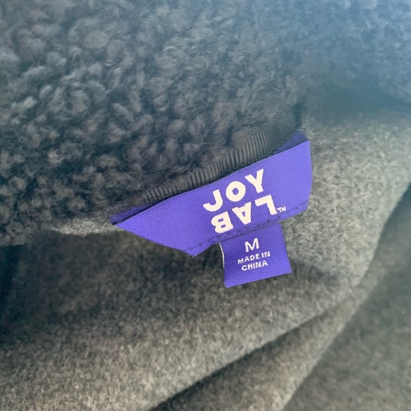 NWOT. Joy lab plush zip up fleece jacket - Picture 8 of 8
